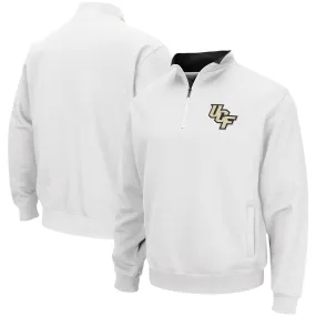 Colosseum UCF Knights White Tortugas Logo Quarter-Zip Pullover Jacket