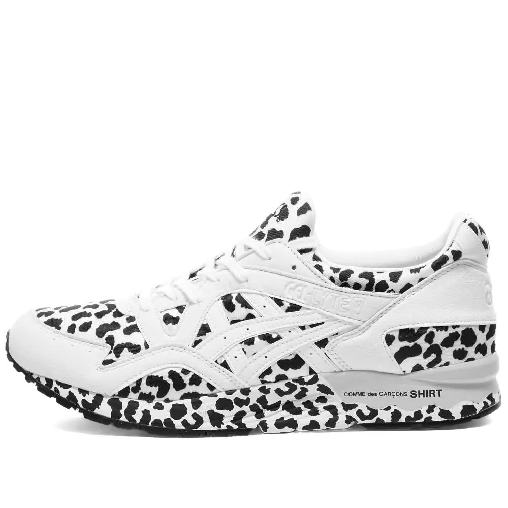 COMME DES GARONS SHIRT X ASICS GEL-LYTE V LEOPARD - White