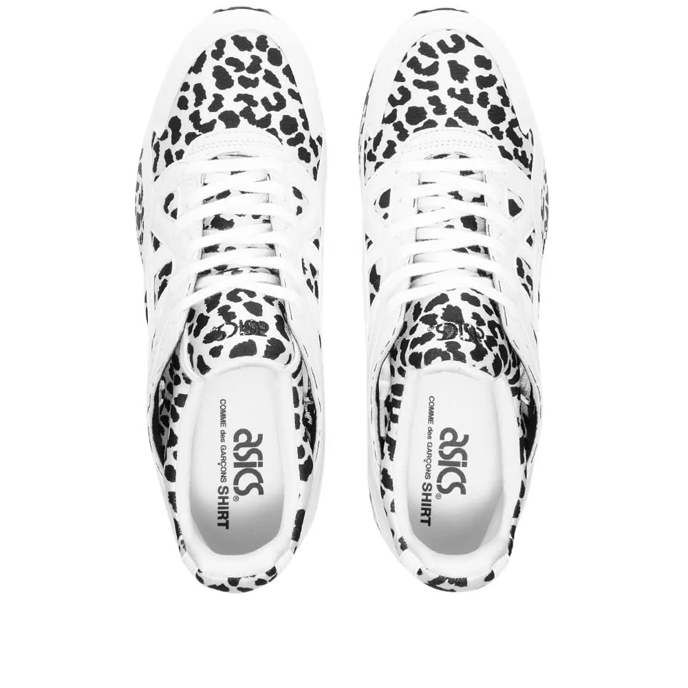 COMME DES GARONS SHIRT X ASICS GEL-LYTE V LEOPARD - White