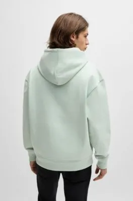 Cotton-terry all-gender hoodie in a relaxed fit