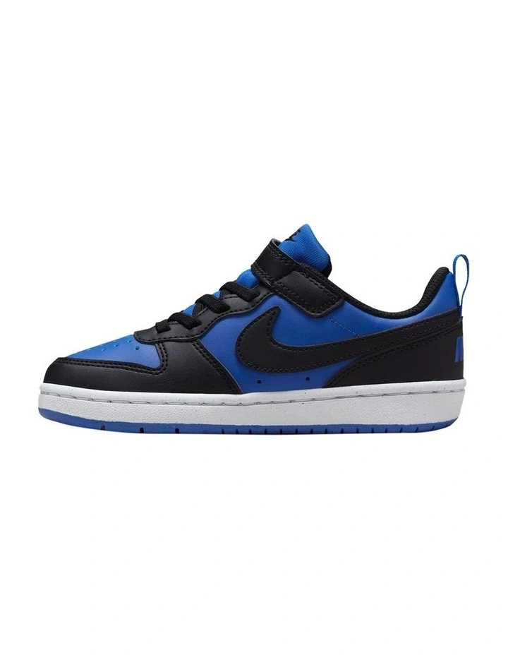 Court Borough Low Recraft Pre-School Sneakers In Royal Blue