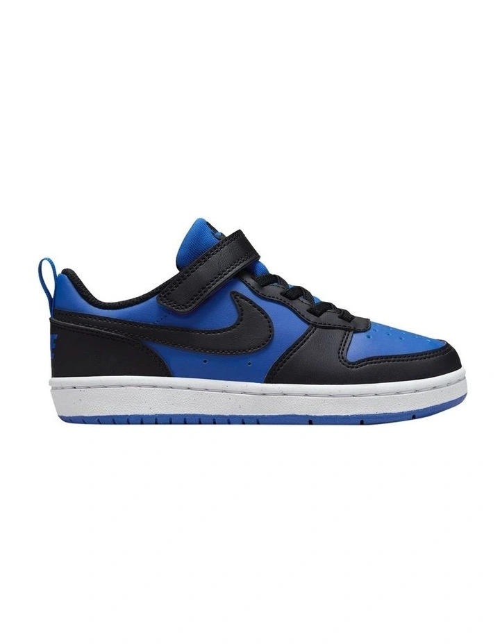 Court Borough Low Recraft Pre-School Sneakers In Royal Blue