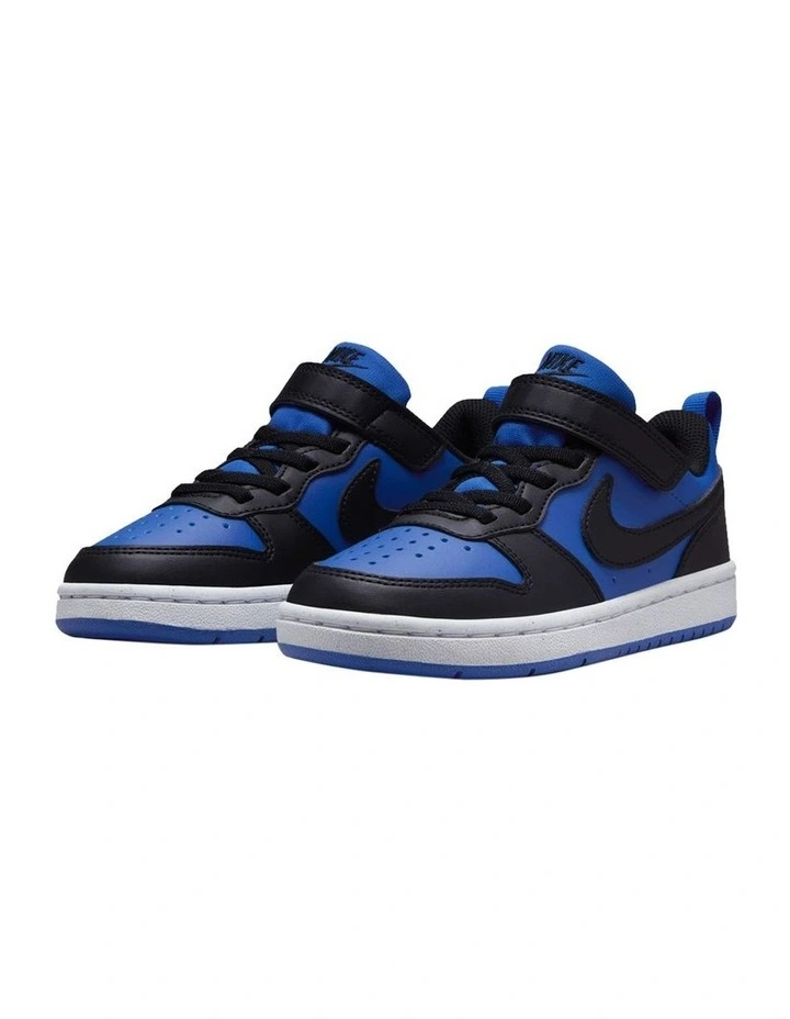 Court Borough Low Recraft Pre-School Sneakers In Royal Blue