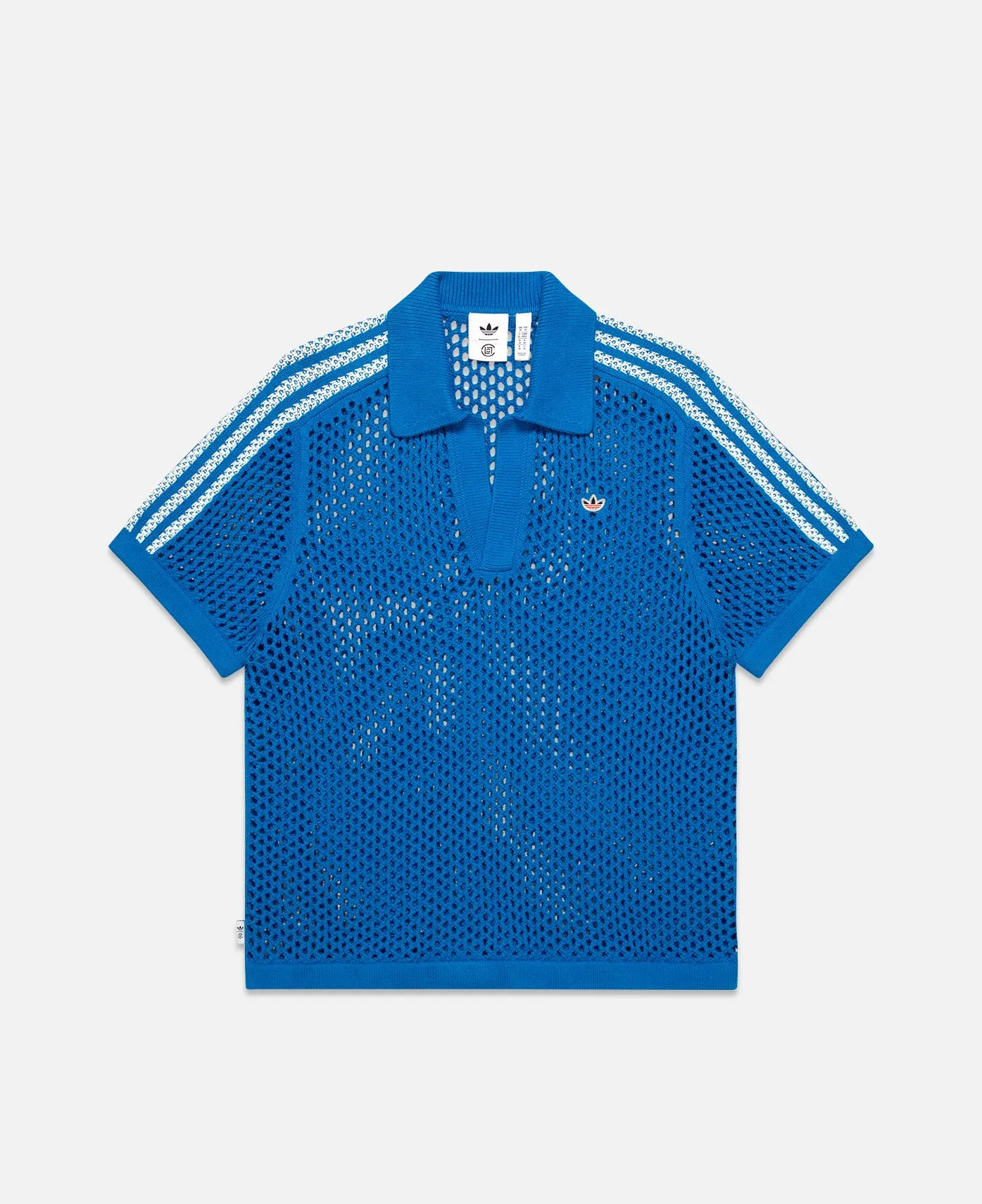 Crochet Polo by Edison Chen (Blue)