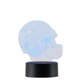 Dallas Cowboys 3D Illusion Lamp - Helmet