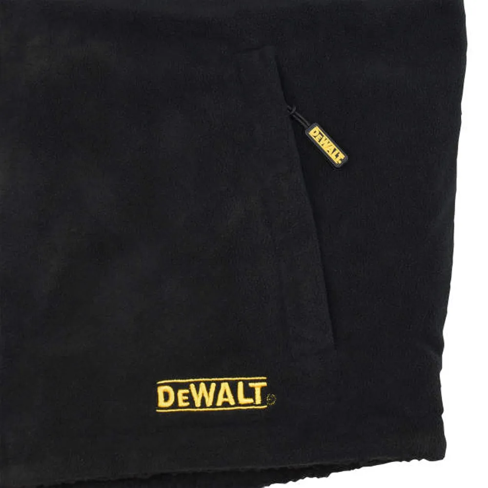 DeWalt Men's Heated Reversible Fleece Vest Kitted with Battery