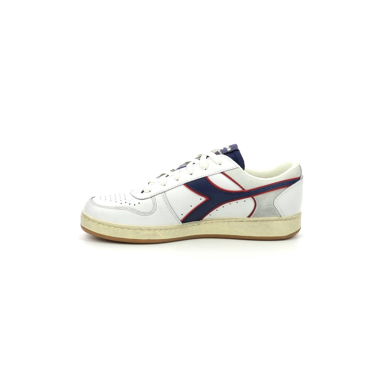 Diadora - Sneakers Magic Bas Low I - White/Twilight Blue - Mixte