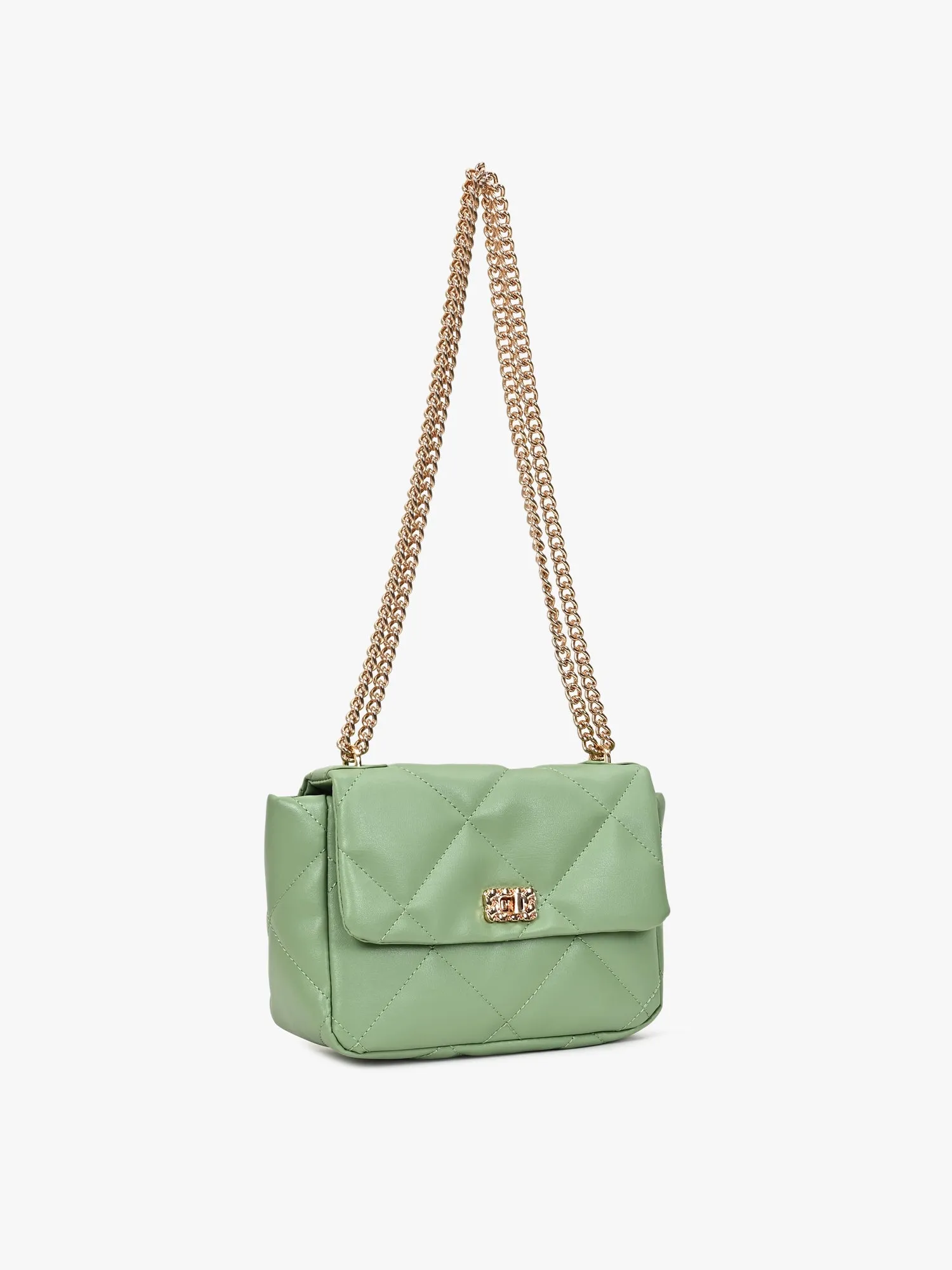 Diamond Quilted Handbag