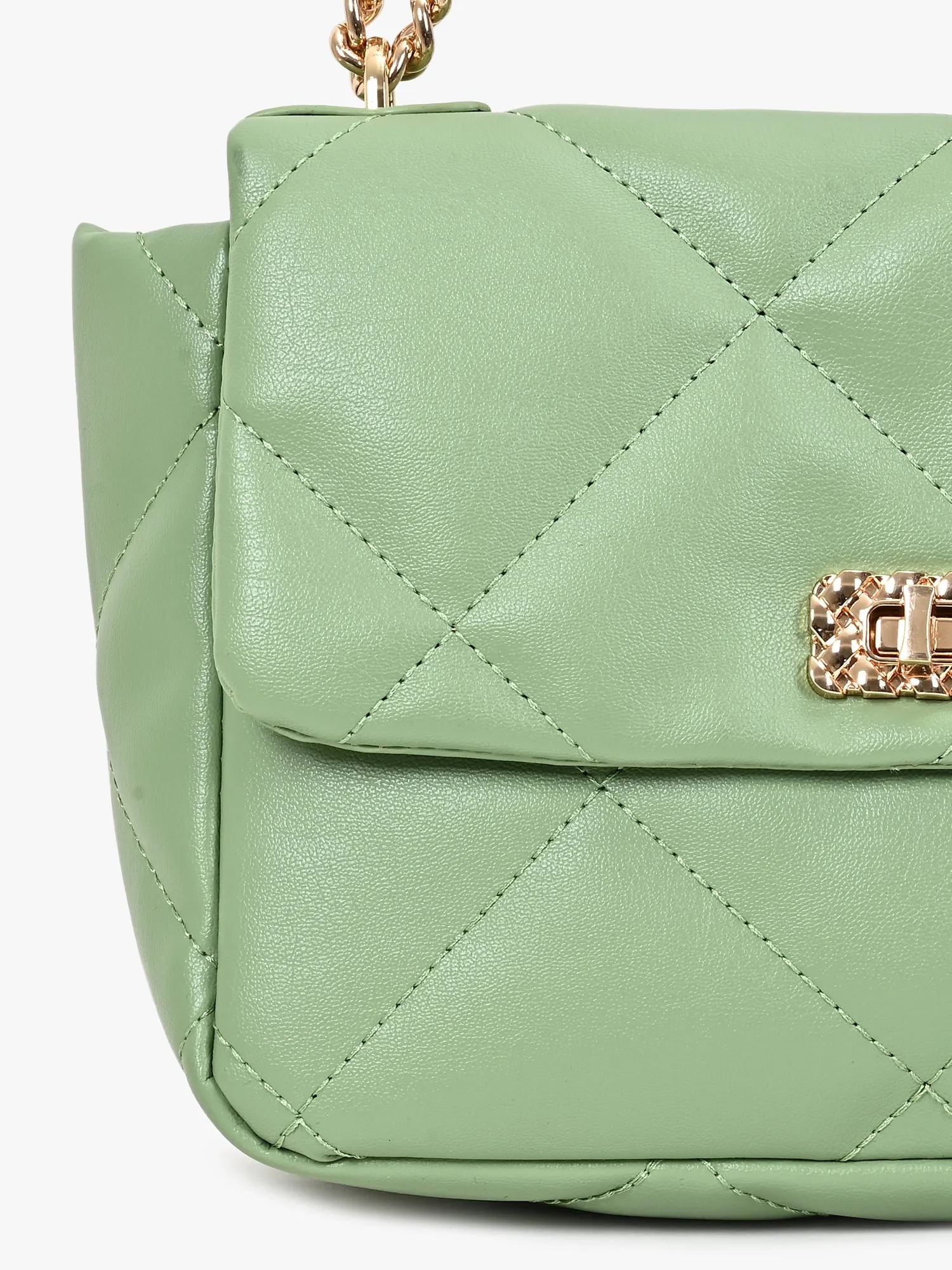 Diamond Quilted Handbag