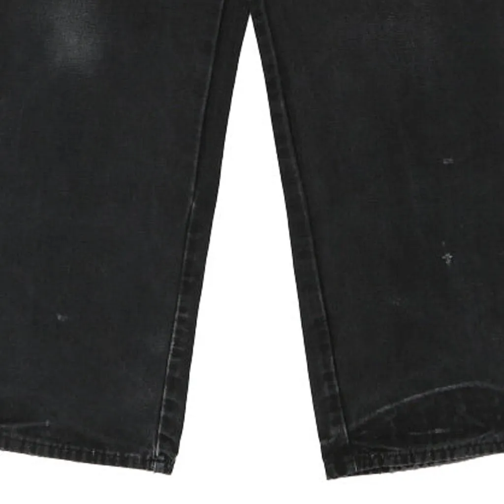 Dickies Carpenter Trousers - 32W 28L Black Cotton