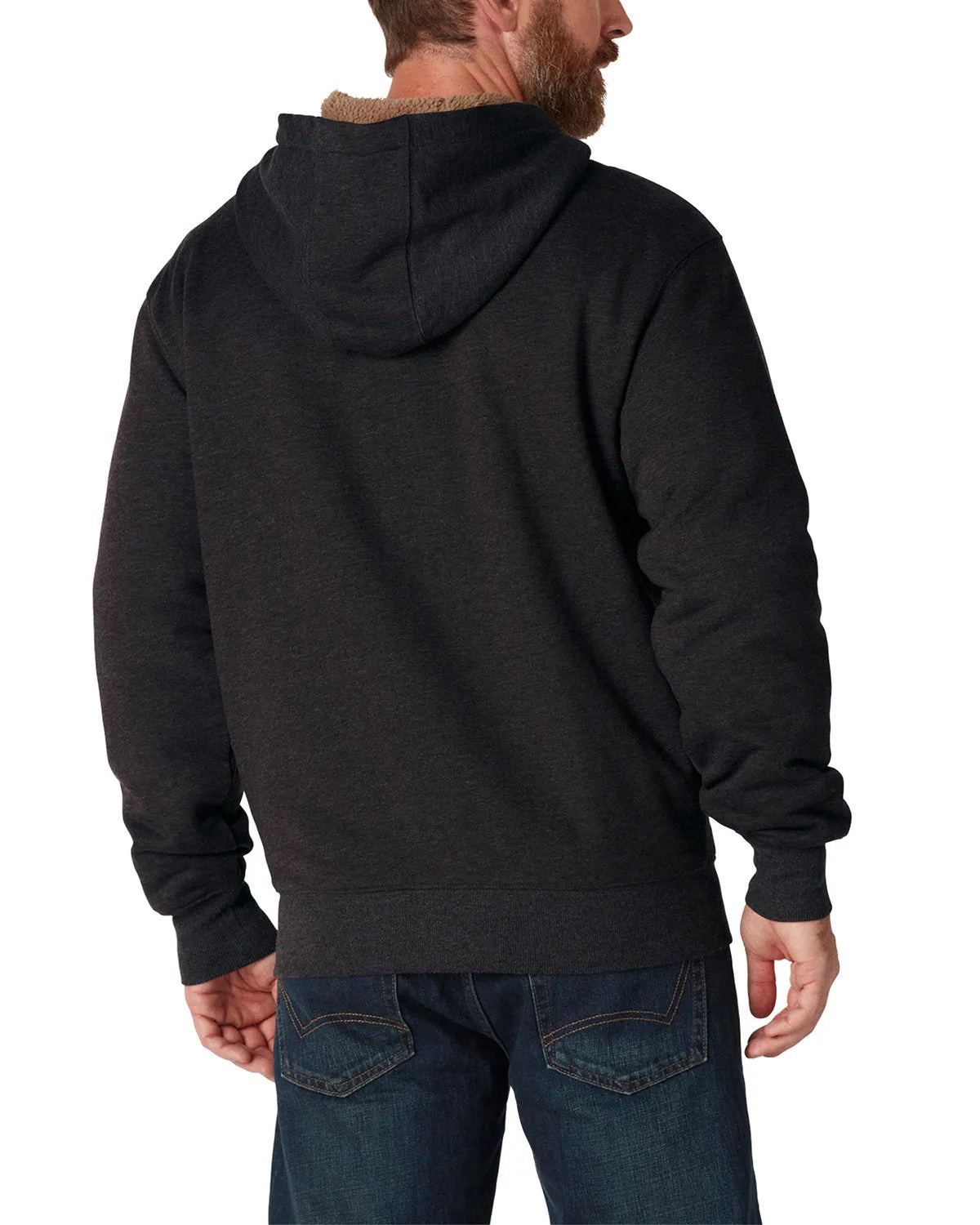 Dickies Men's Fleece-Lined Full-Zip Hooded Sweatshirt