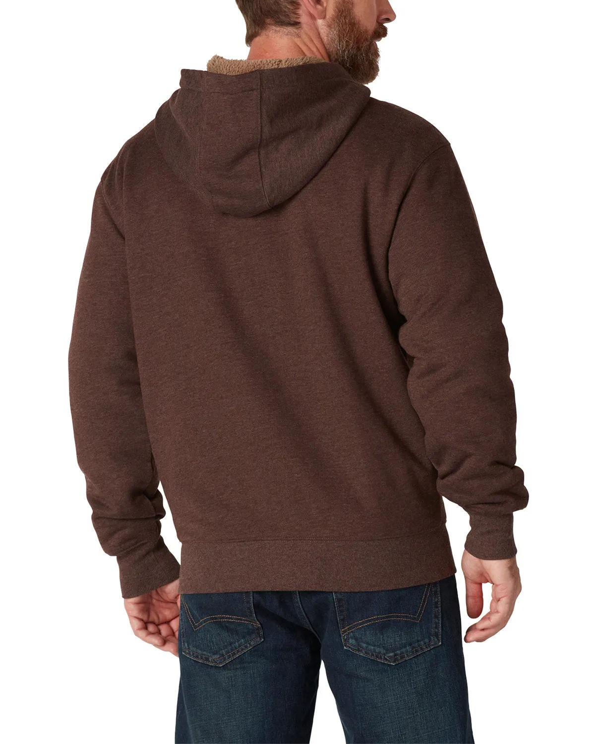 Dickies Men's Fleece-Lined Full-Zip Hooded Sweatshirt