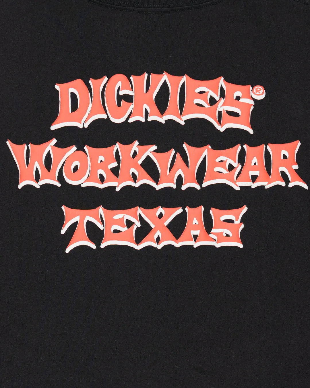 DICKIES - TEXAS WORKWEAR 330 SHORT SLEEVE TEE - BLACK