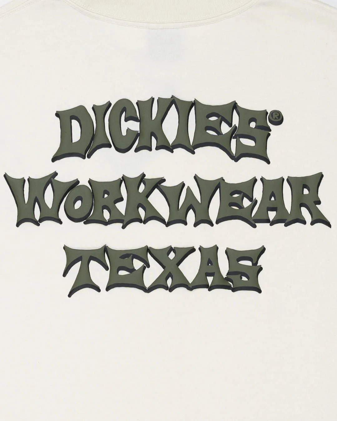 DICKIES - TEXAS WORKWEAR 330 SHORT SLEEVE TEE - BONE