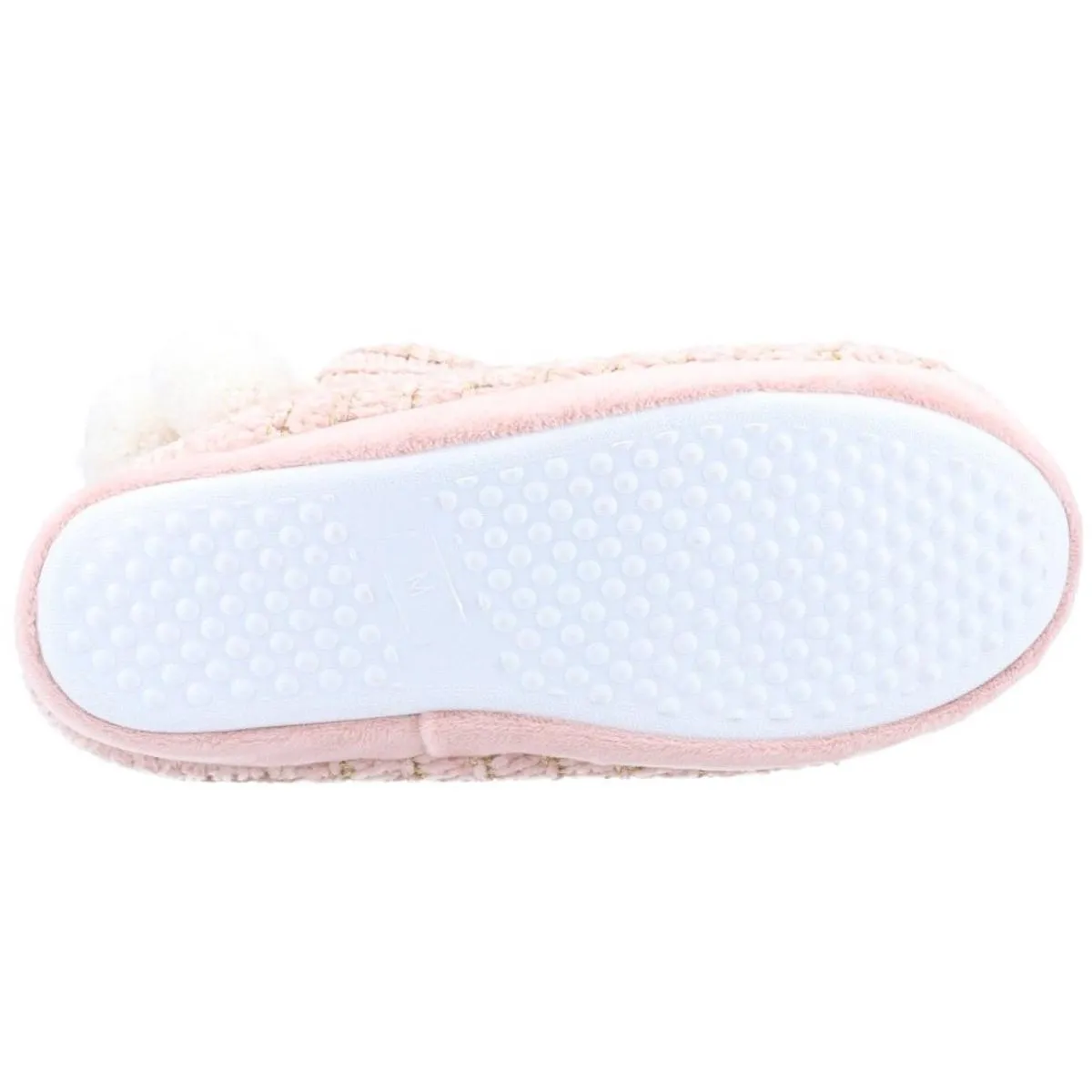 Divaz Saturn Knitted Bootie Slipper Pink