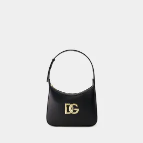 Dolce&Gabbana  Black Sicily Shoulder Bag - Dolce&Gabbana - Leather - Black