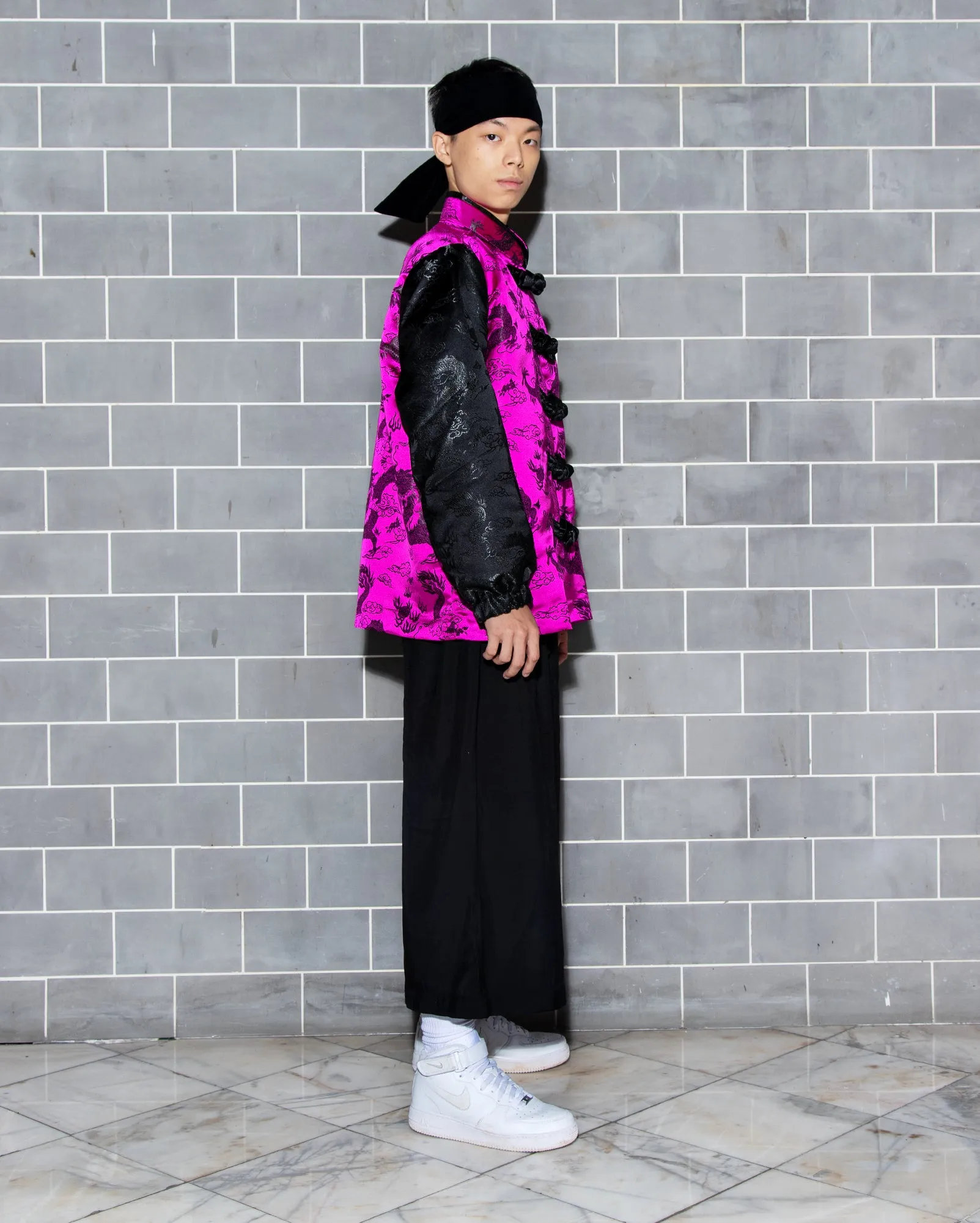 Dragon Tang Bomber (Fuchsia)