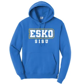 Esko Fall Sisu Soccer Core Fleece Pullover Hooded Sweatshirt TALL