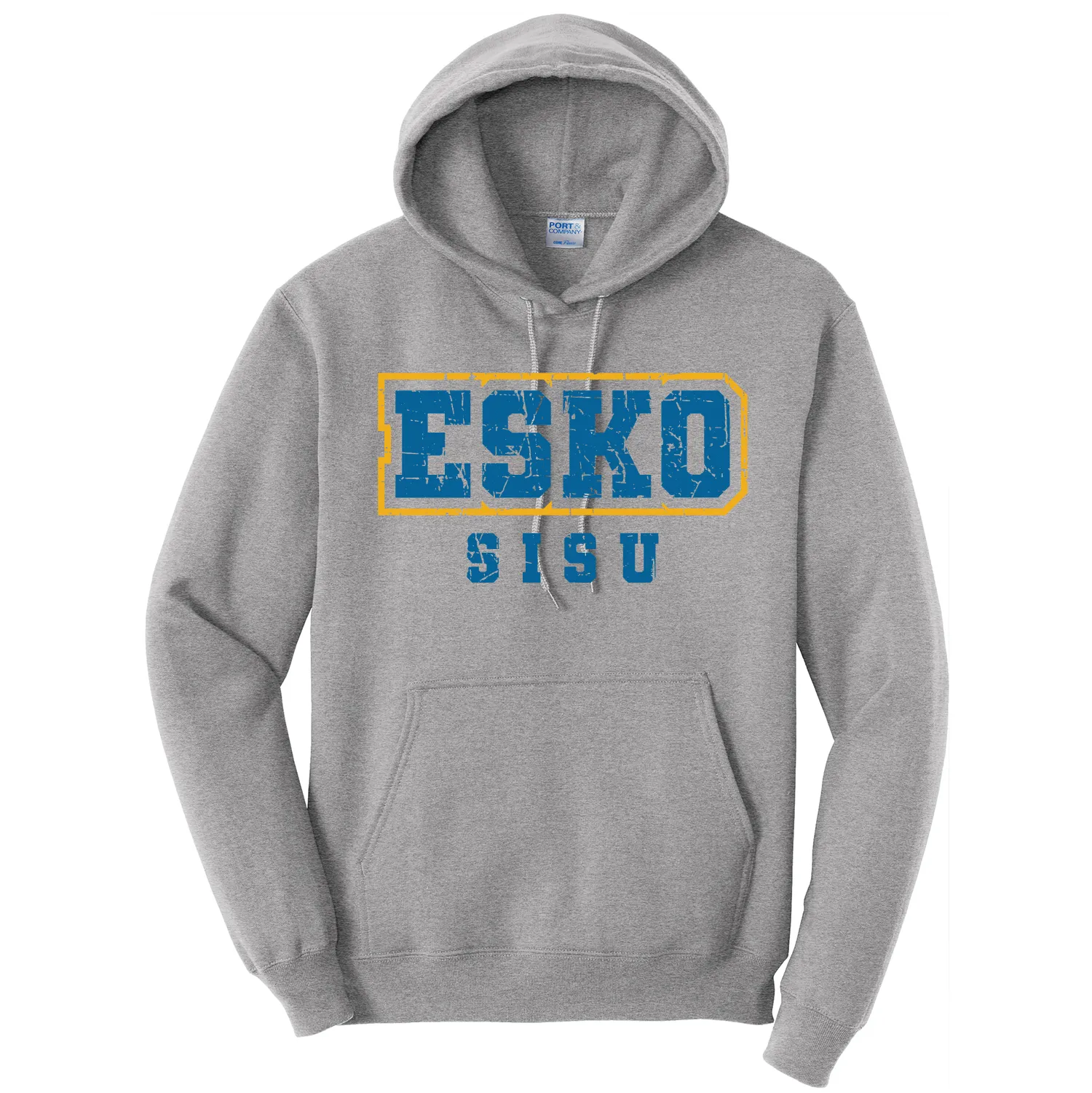 Esko Fall Sisu Soccer Core Fleece Pullover Hooded Sweatshirt TALL