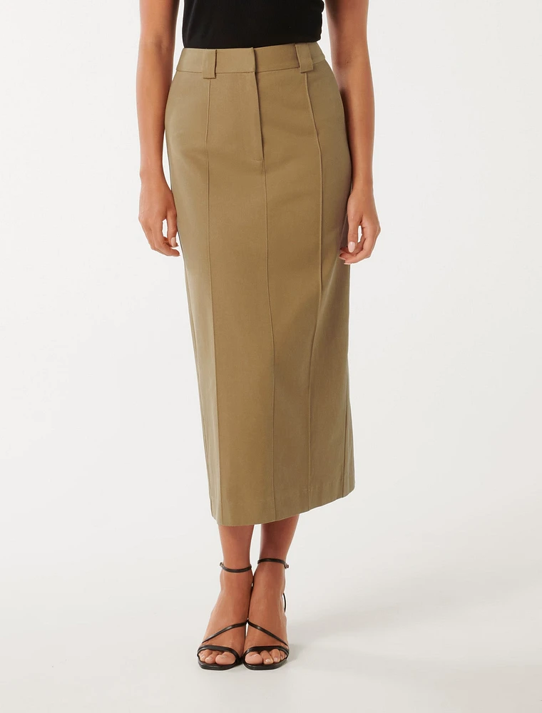 EverNew Pippa Pintuck Skirt