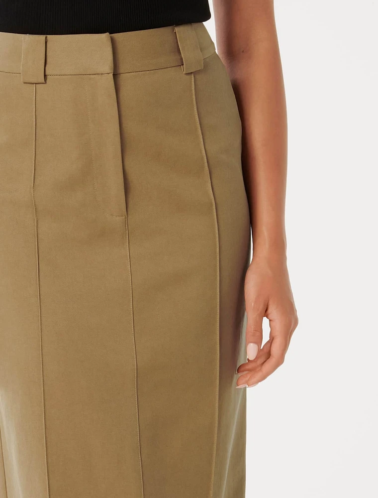 EverNew Pippa Pintuck Skirt