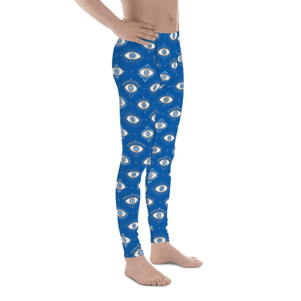 Evil Eye Pattern Men's Leggings