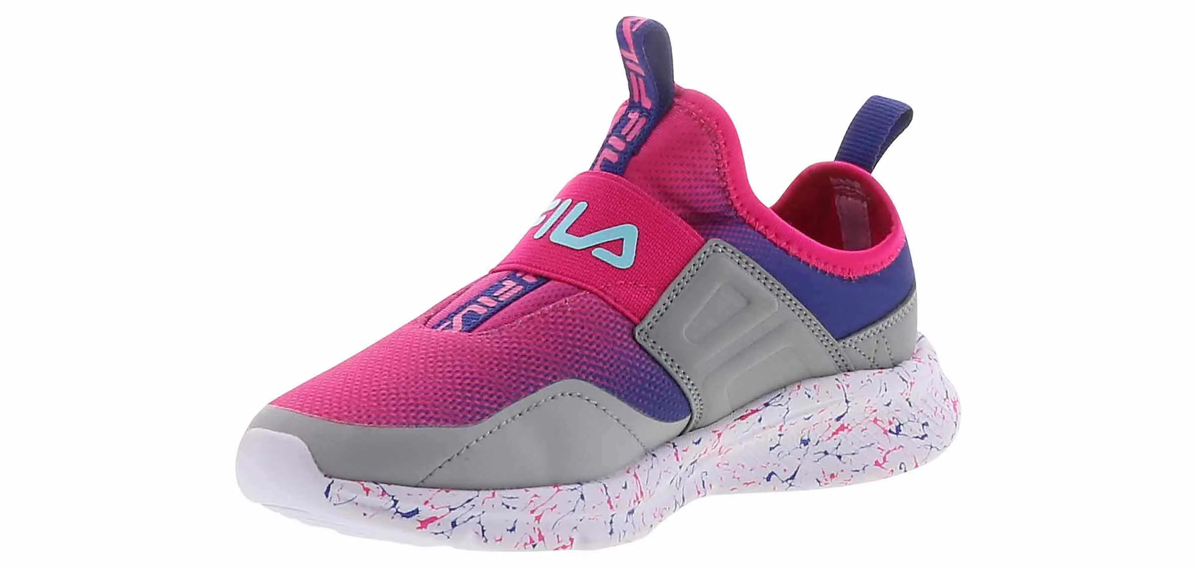 Fila Landbuzzer Marble Youth Girls’ (11-6) Running Shoe