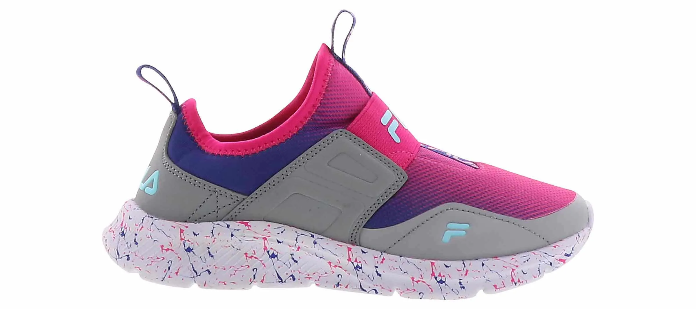 Fila Landbuzzer Marble Youth Girls’ (11-6) Running Shoe