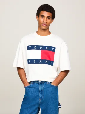 Flag Badge Oversized Fit T-Shirt | T-Shirts | Tommy Jeans