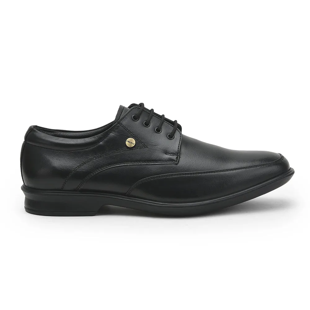 Fortune Formal Lacing Shoes For Men (Black) LUCIO-502 By Liberty