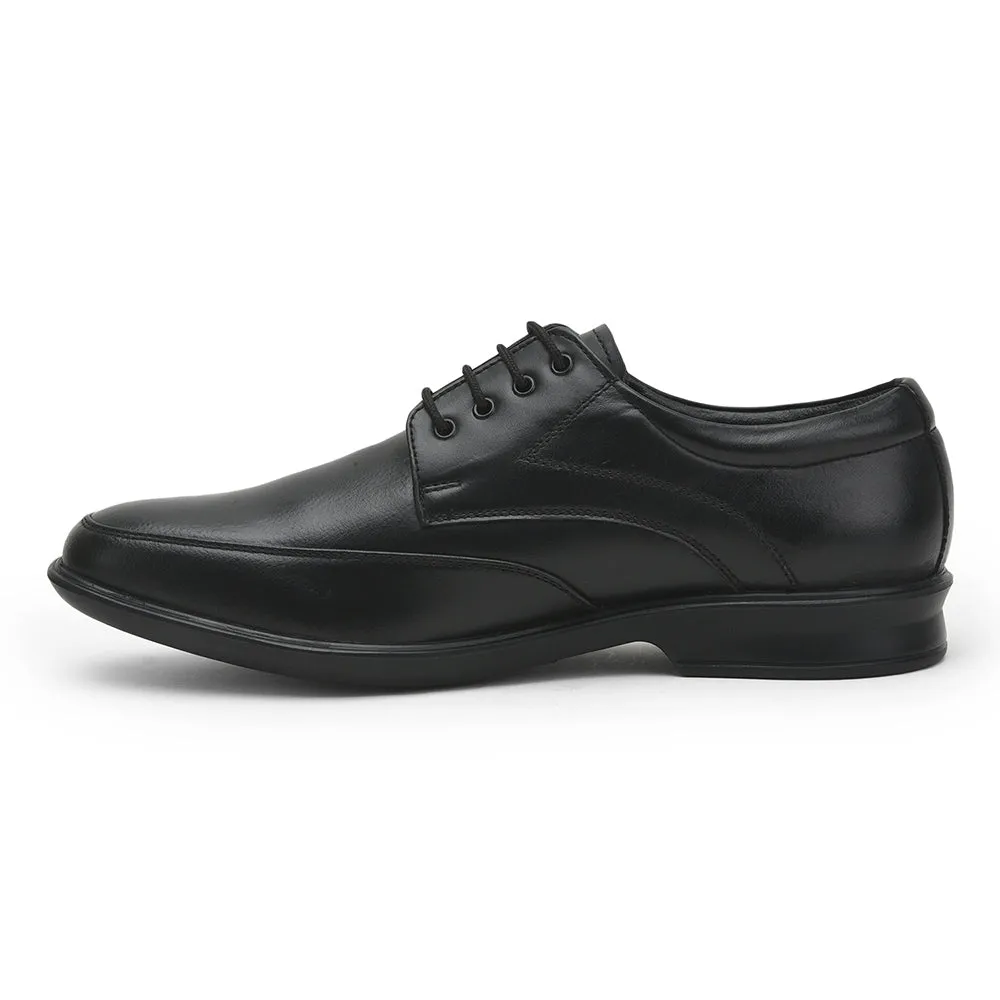 Fortune Formal Lacing Shoes For Men (Black) LUCIO-502 By Liberty