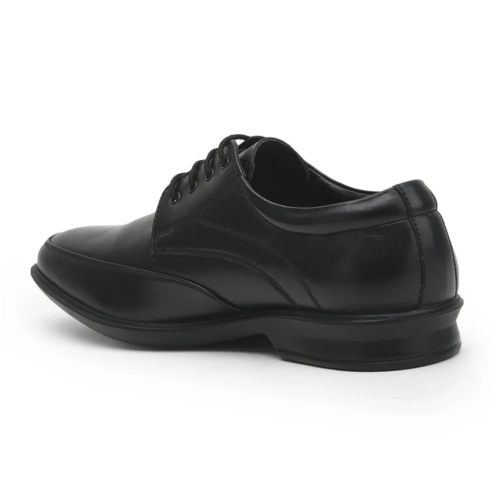 Fortune Formal Lacing Shoes For Men (Black) LUCIO-502 By Liberty