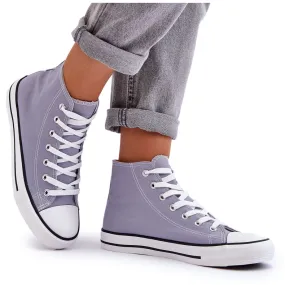 FR1 Women's Classic Sneakers High Gray Remos grey