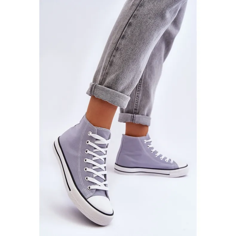 FR1 Women's Classic Sneakers High Gray Remos grey