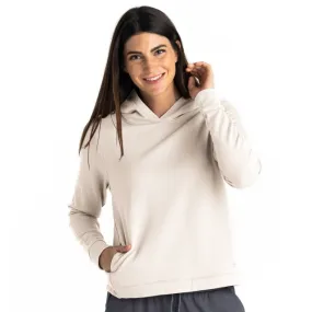 Free Fly Apparel - Women's Bamboo Lightweight Fleece Cropped Hoodie