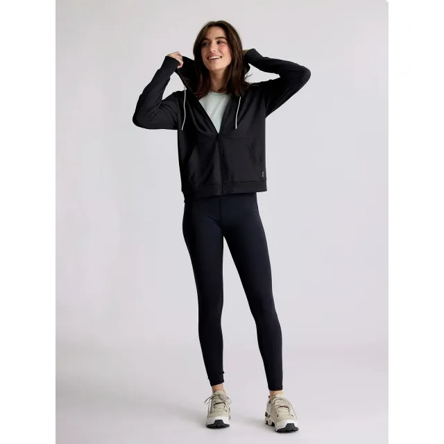 Free Fly Apparel - Women's Bamboo Lightweight Fleece Zip Hoodie