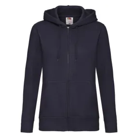 Fruit of the Loom - Womens/Ladies Premium Lady Fit Full Zip Hoodie