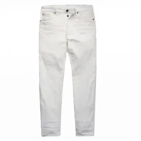 G-STAR INC - Men - 3301 Slim Jeans - White