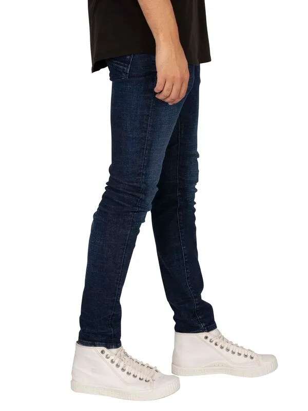 G-Star RAW Revend Skinny Fit Jeans - Worn In Ultramarine