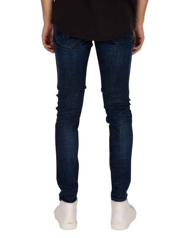 G-Star RAW Revend Skinny Fit Jeans - Worn In Ultramarine