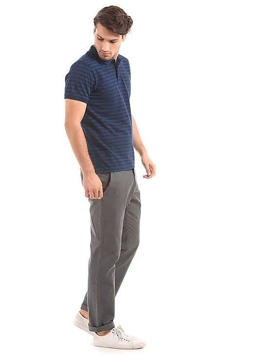 Gant Striped Cotton Polo Shirt