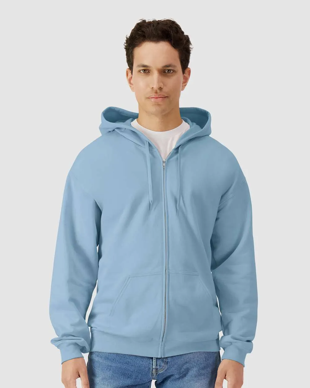 Gildan SF600 Unisex Softstyle Fleece Hooded Sweatshirt SKU: SF600