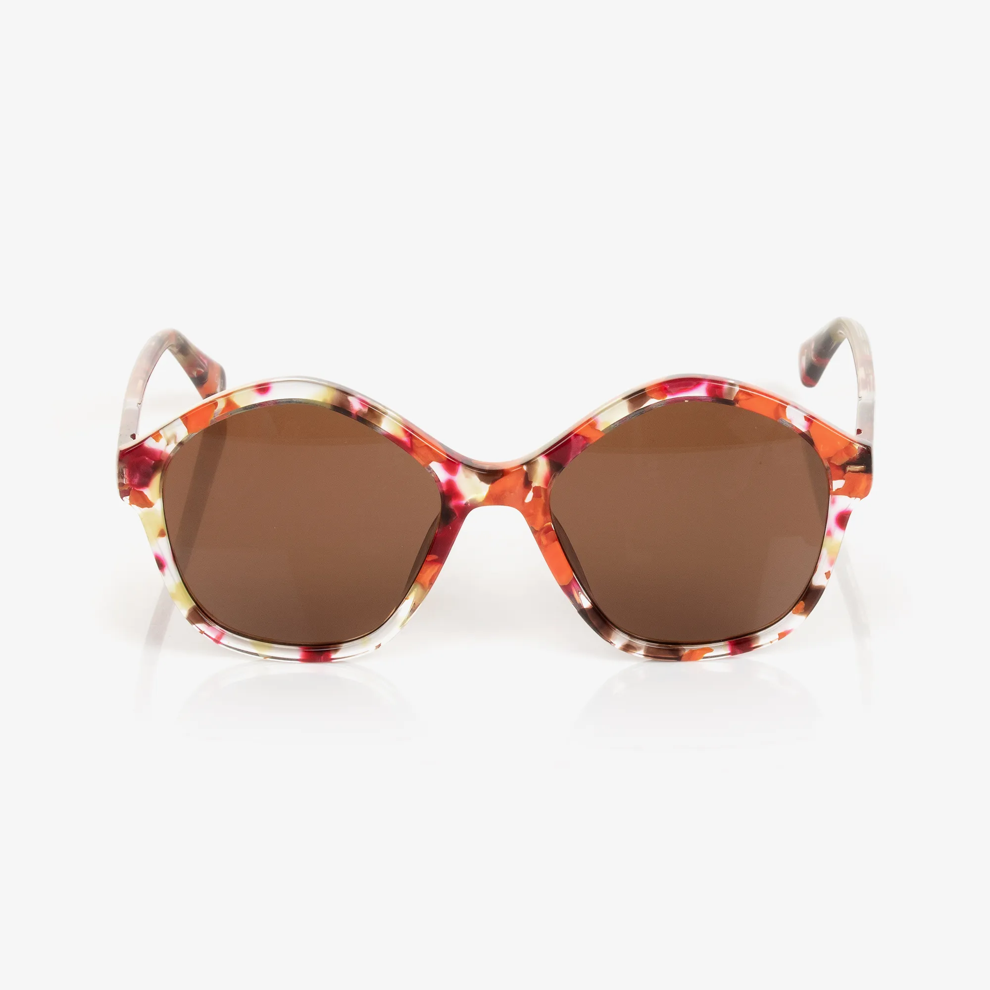 Girls Brown & Pink Sunglasses