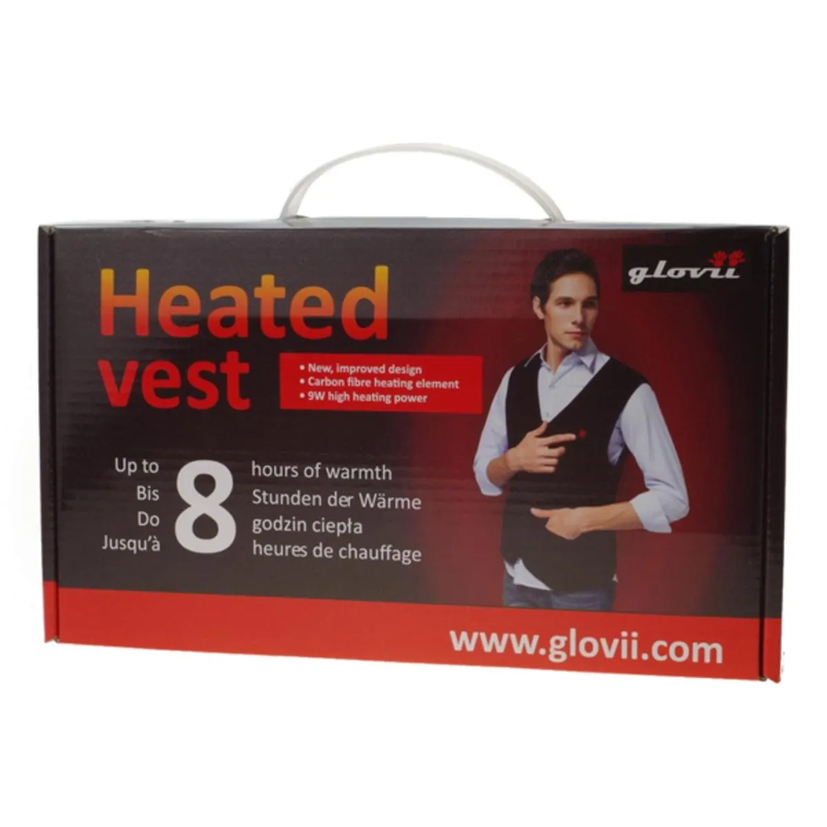 Glovii 7V Battery Heated Fleece Vest