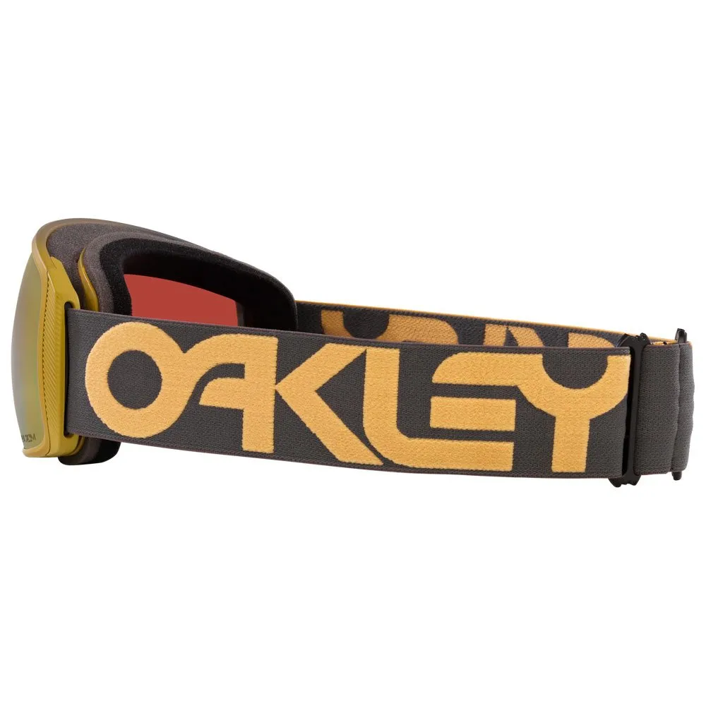 Goggles Oakley ---Flight Tracker L B1B Forged Iron Curry Prizm Sage Gold Iridium