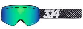 goggles Pitcha XC3 - 314/Full Revo Green