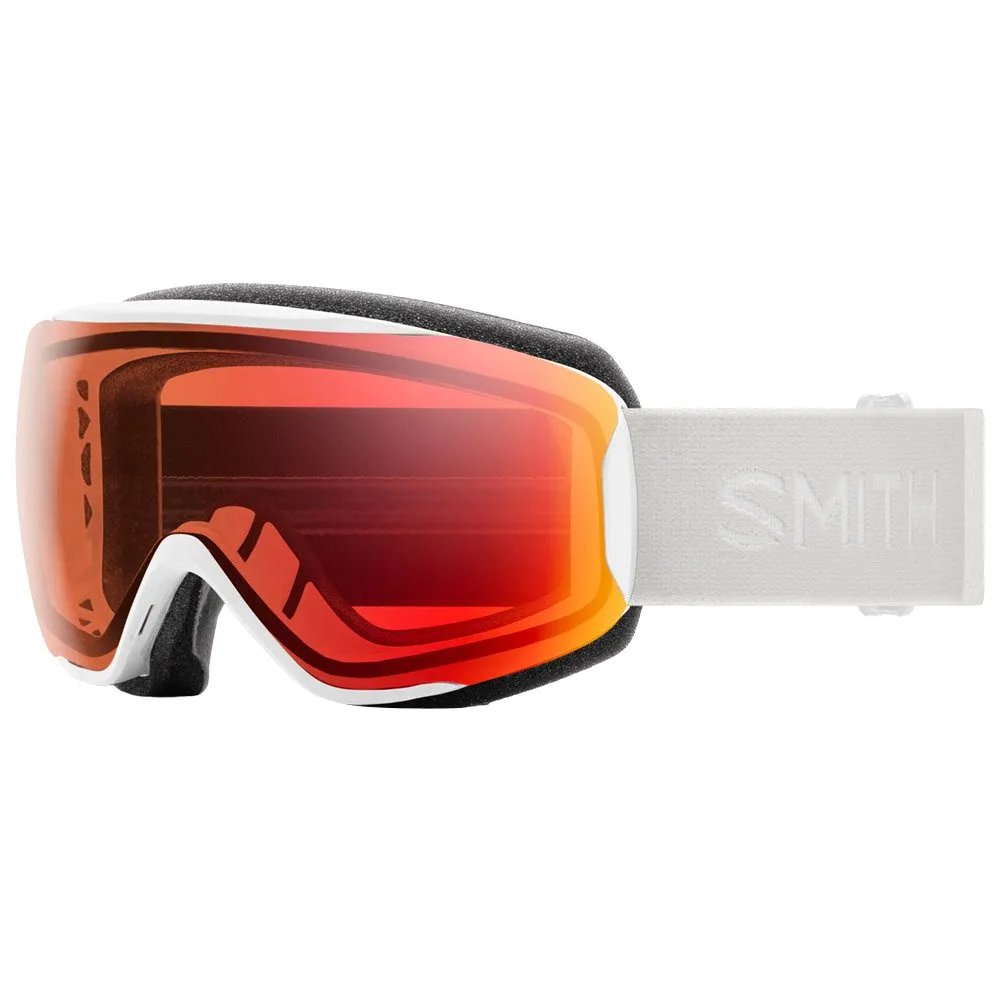 Goggles Smith ---Moment White Vapor Chromapop Pro Photochromic Red Mirror