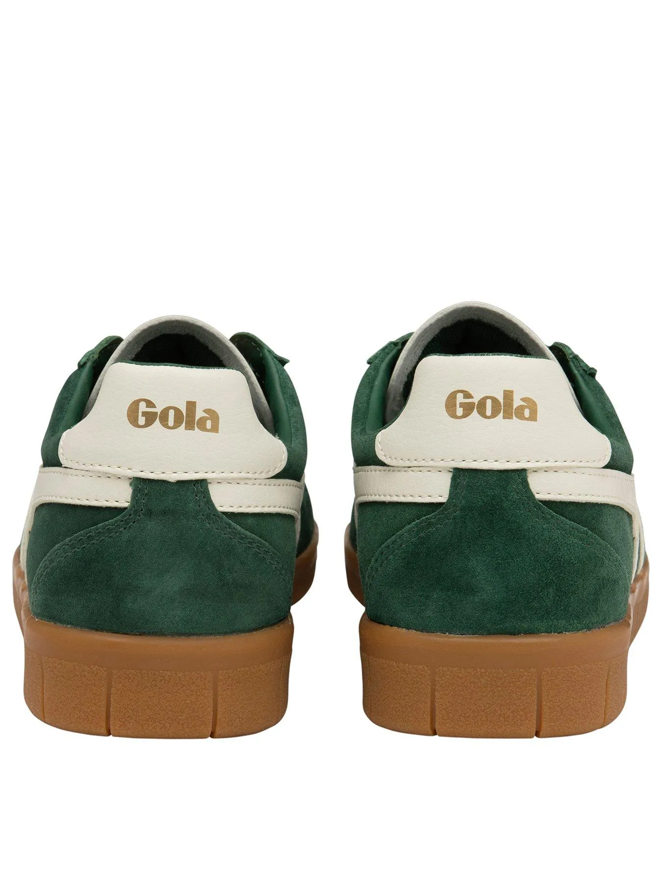 Gola Men's Hurricane Suede Trainers - Green