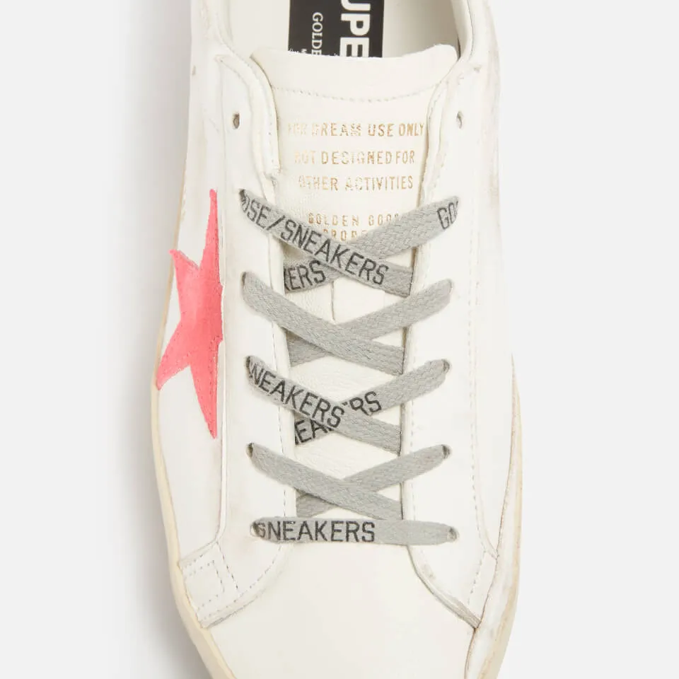 Golden Goose Women's Superstar Leather Trainers - UK 3 | Coggles