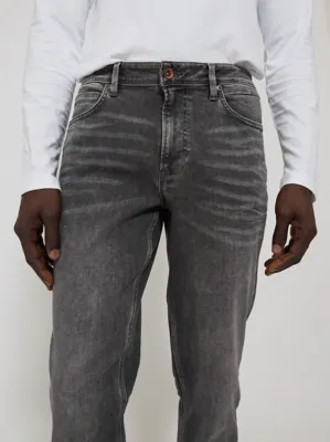 Grey Rinse Slim Freefit Jeans | Men | George at ASDA